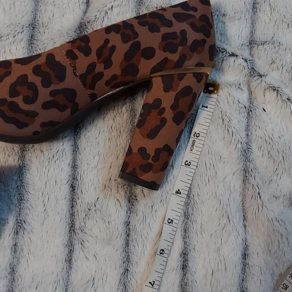 NICOLE Animal Print Heels Size 8 - Picture 6 of 7